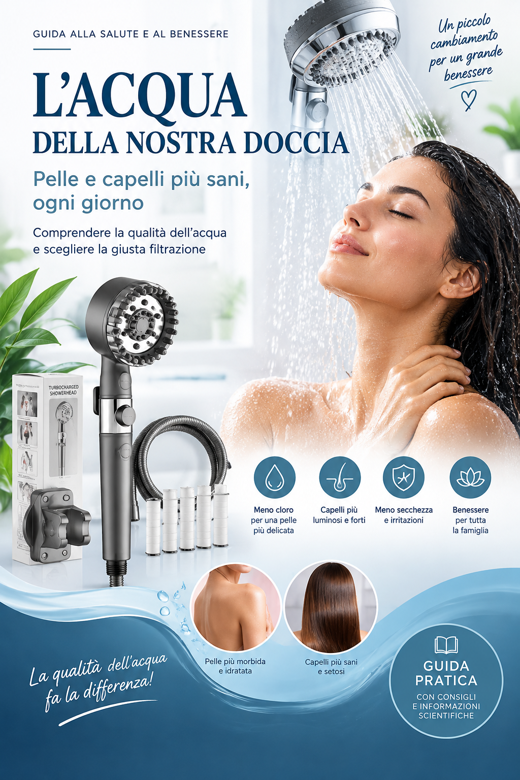 L'acqua della nostra doccia – Guida alla salute e al benessere | Giulia Beauty